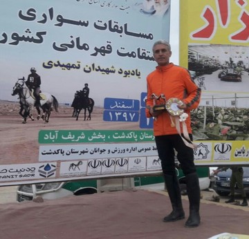 درخشش سوارکار لرستانی در مسابقات قهرمانی کشور 