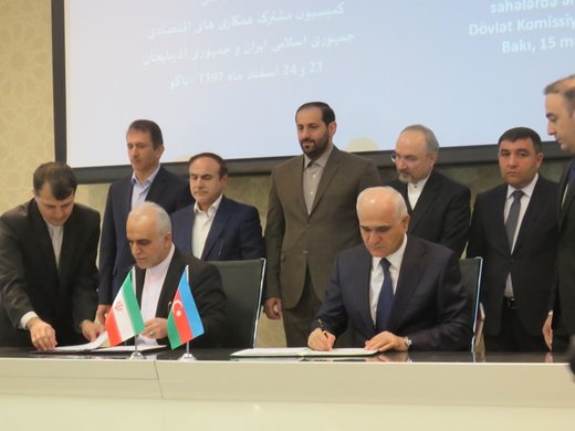 Three documents of cooperation inked between Iran, Azerbaijan Three documents of cooperation inked between Iran, Azerbaijan