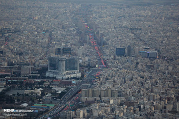 ترافیک تهران در آخرین روزهای سال