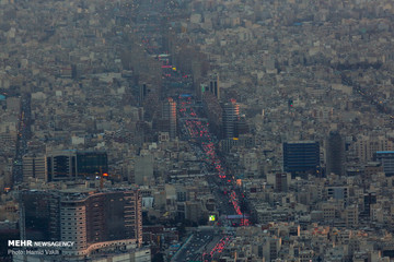 ترافیک تهران در آخرین روزهای سال