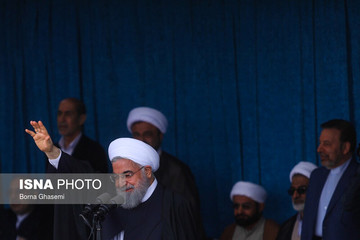 الرئيس روحاني: مستعدون لاقامة افضل العلاقات مع الجيران كعلاقاتنا مع العراق