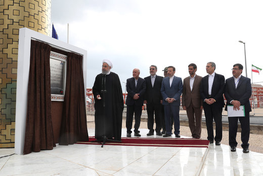 President Rouhani opens 4 new phases of South Pars President Rouhani opens 4 new phases of South Pars