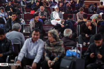 مسافران نوروزی پایانه جنوب