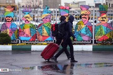 مسافران نوروزی پایانه جنوب