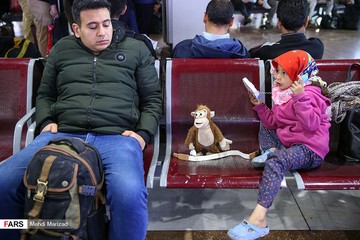مسافران نوروزی پایانه جنوب