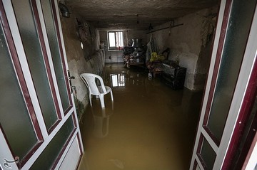 بارش شدید باران در استان گلستان