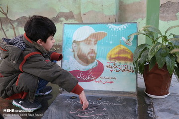 جای خالی پدران آسمانی مدافع حرم