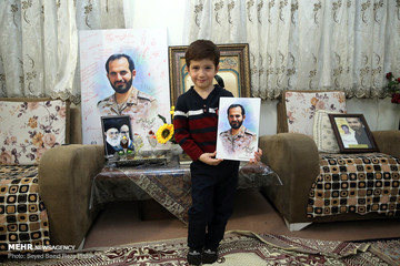 جای خالی پدران آسمانی مدافع حرم