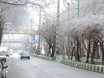 ادامه بارش برف در ارومیه