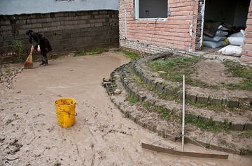 خسارات سیل در روستاهای ساری