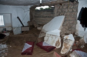 خسارات سیل در روستاهای ساری