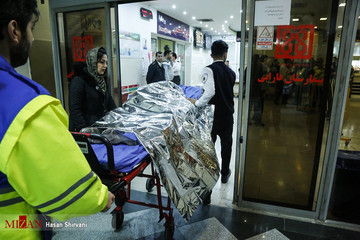 مصدومین حوادث چهارشنبه آخرسال