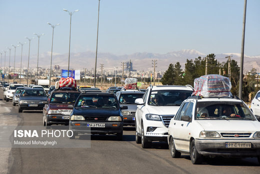 آغاز سفرهای نوروزی جاده تهران - مشهد