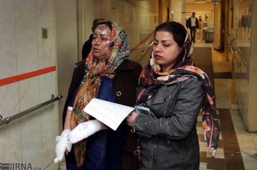 مصدومان چهارشنبه سوری در بیمارستان شهید مطهری تهران