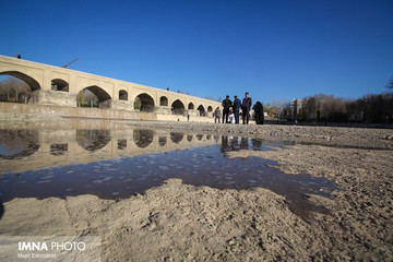 جریان دوباره آب در زاینده‌رود