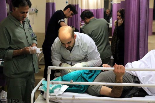 مصدومان چهارشنبه سوری در ارومیه
