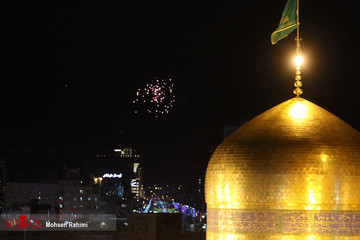 شب سال نو در حرم امام رضا (ع)