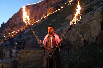 جشن نوروز در شهر عقره عراق