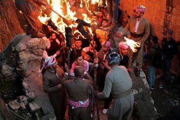جشن نوروز در شهر عقره عراق