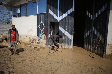 ادامه امدادرسانی به روستاهای سیل زده مازندران‎