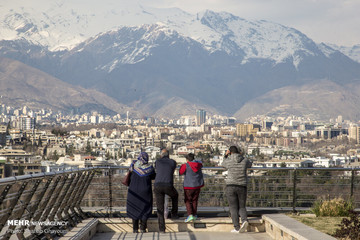 حال و هوای تهران در تعطیلات عید
