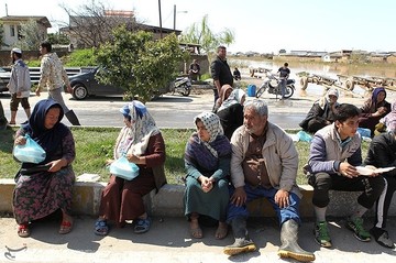امدادرسانی به مناطق سیل‌زده استان گلستان
