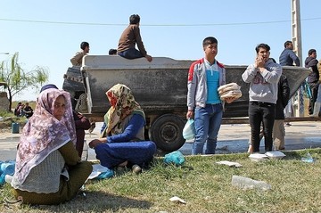 امدادرسانی به مناطق سیل‌زده استان گلستان