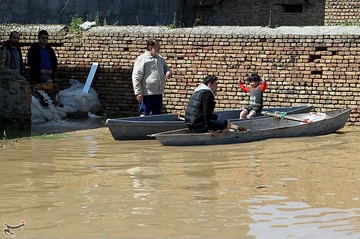 امدادرسانی به مناطق سیل‌زده استان گلستان