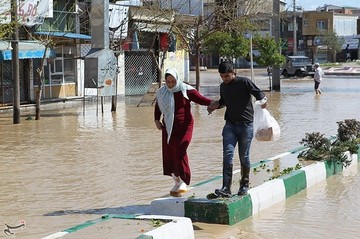 امدادرسانی به مناطق سیل‌زده استان گلستان