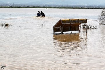 امدادرسانی به مناطق سیل‌زده استان گلستان
