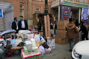 جمع‌آوری کمک‌های مردمی ارومیه برای سیل‌زدگان گلستان