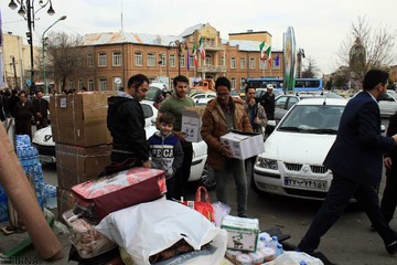 جمع‌آوری کمک‌های مردمی ارومیه برای سیل‌زدگان گلستان