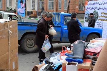 جمع‌آوری کمک‌های مردمی ارومیه برای سیل‌زدگان گلستان