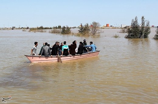 امدادرسانی به مناطق سیل‌زده استان گلستان