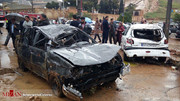 تصاویر | خودروهایی که در سیل شیراز خسارت دیدند