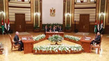 نشست مهم ۳ رهبر سیاسی عرب در قاهره