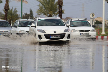 آبگرفتگی معابر و محلات بندرعباس