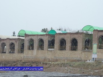 بارش برف و باران در ارومیه / 5فروردین 98