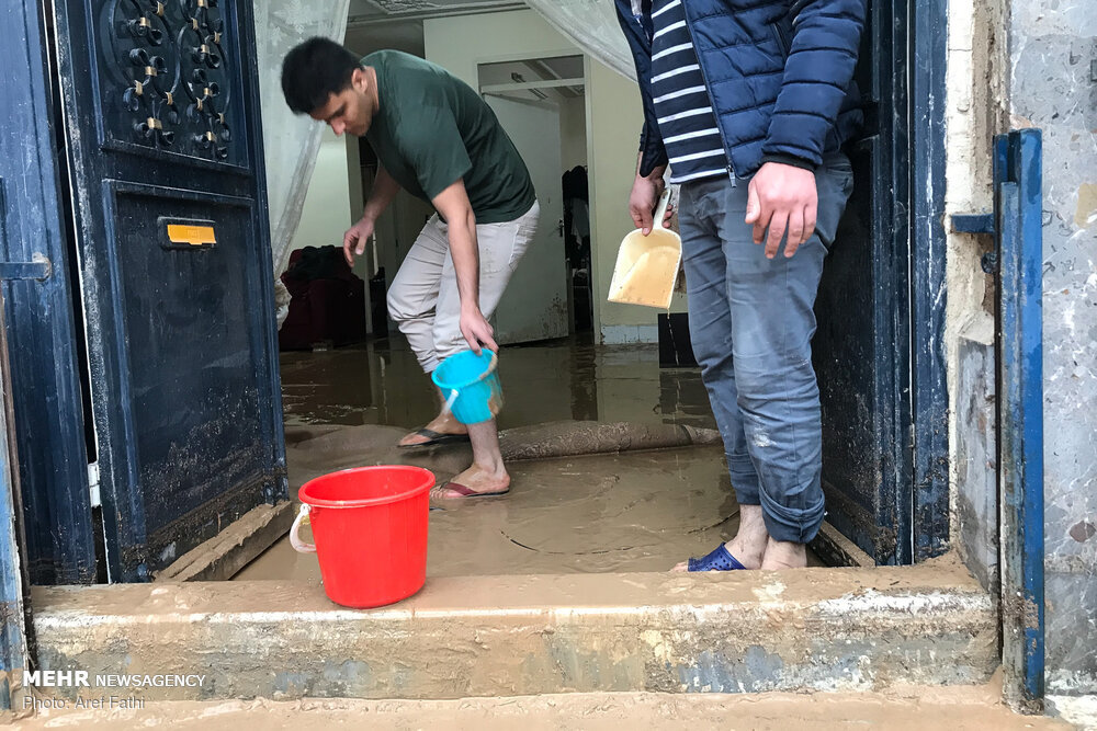 محله های شیراز پس از سیل