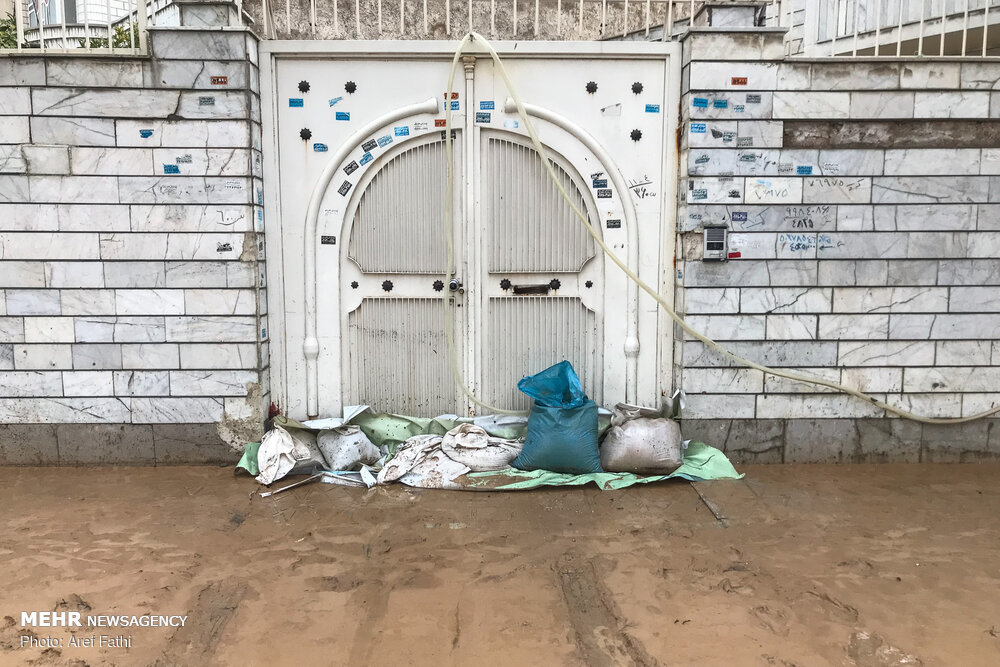 محله های شیراز پس از سیل
