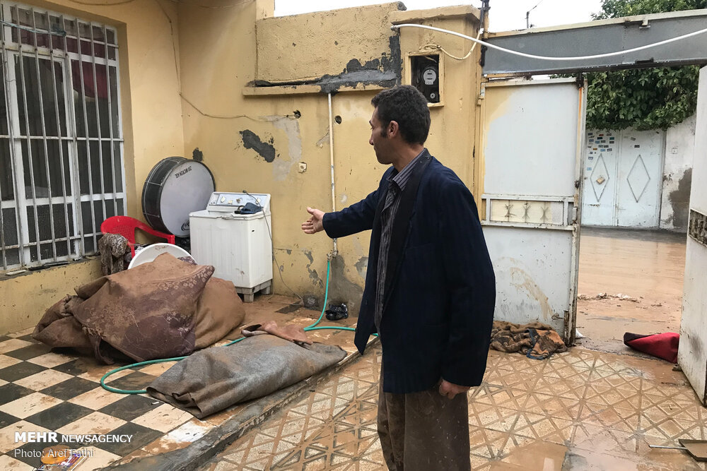 محله های شیراز پس از سیل