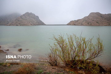 سرزیر شدن سد کبار قم