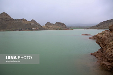 سرزیر شدن سد کبار قم