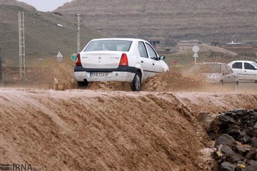 تصاویر | آب‌گرفتگی روستاهای کهک قم