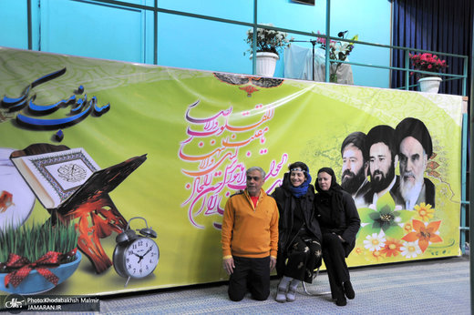بازدید گردشگران خارجی از بیت امام خمینی(س) در جماران