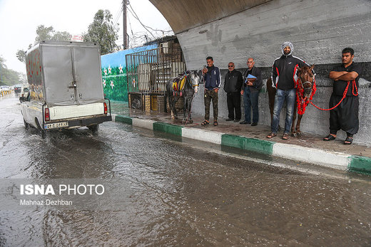 بالا آمدن سطح آب کارون