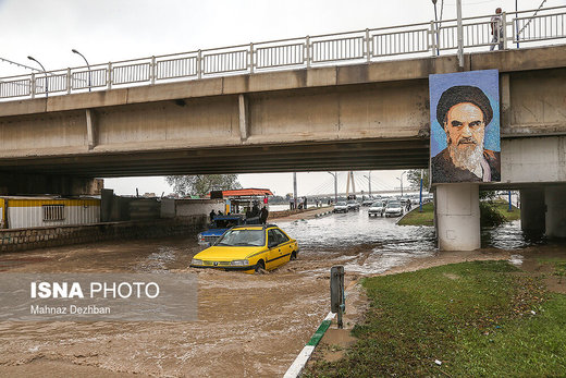 بالا آمدن سطح آب کارون