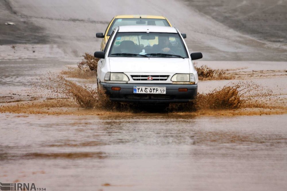 آبگرفتگی روستاهای بخش کهک قم