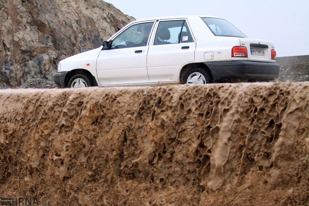 آبگرفتگی روستاهای بخش کهک قم