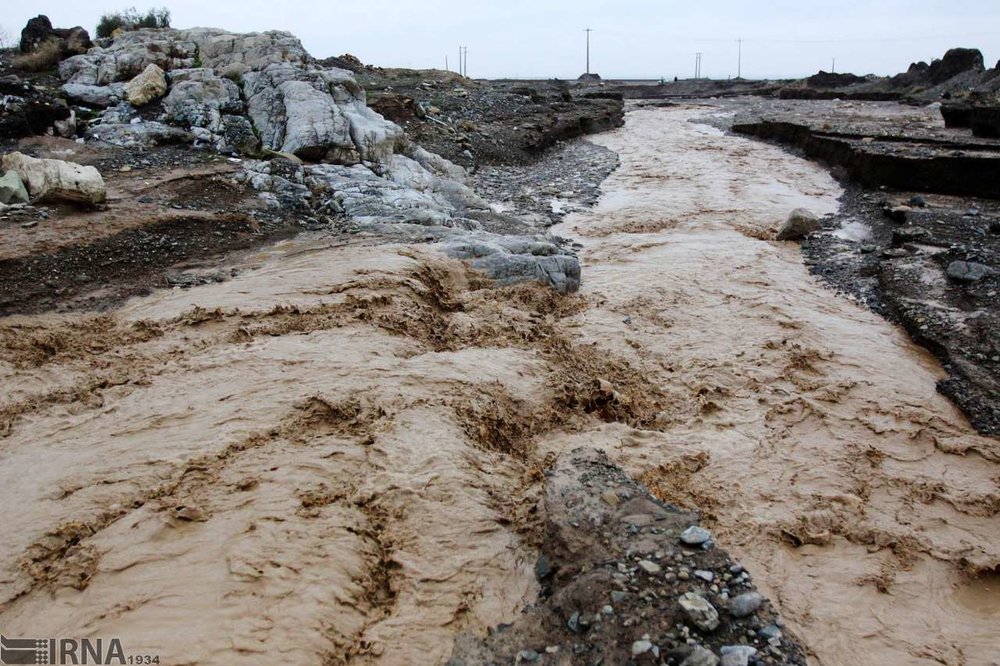 آبگرفتگی روستاهای بخش کهک قم